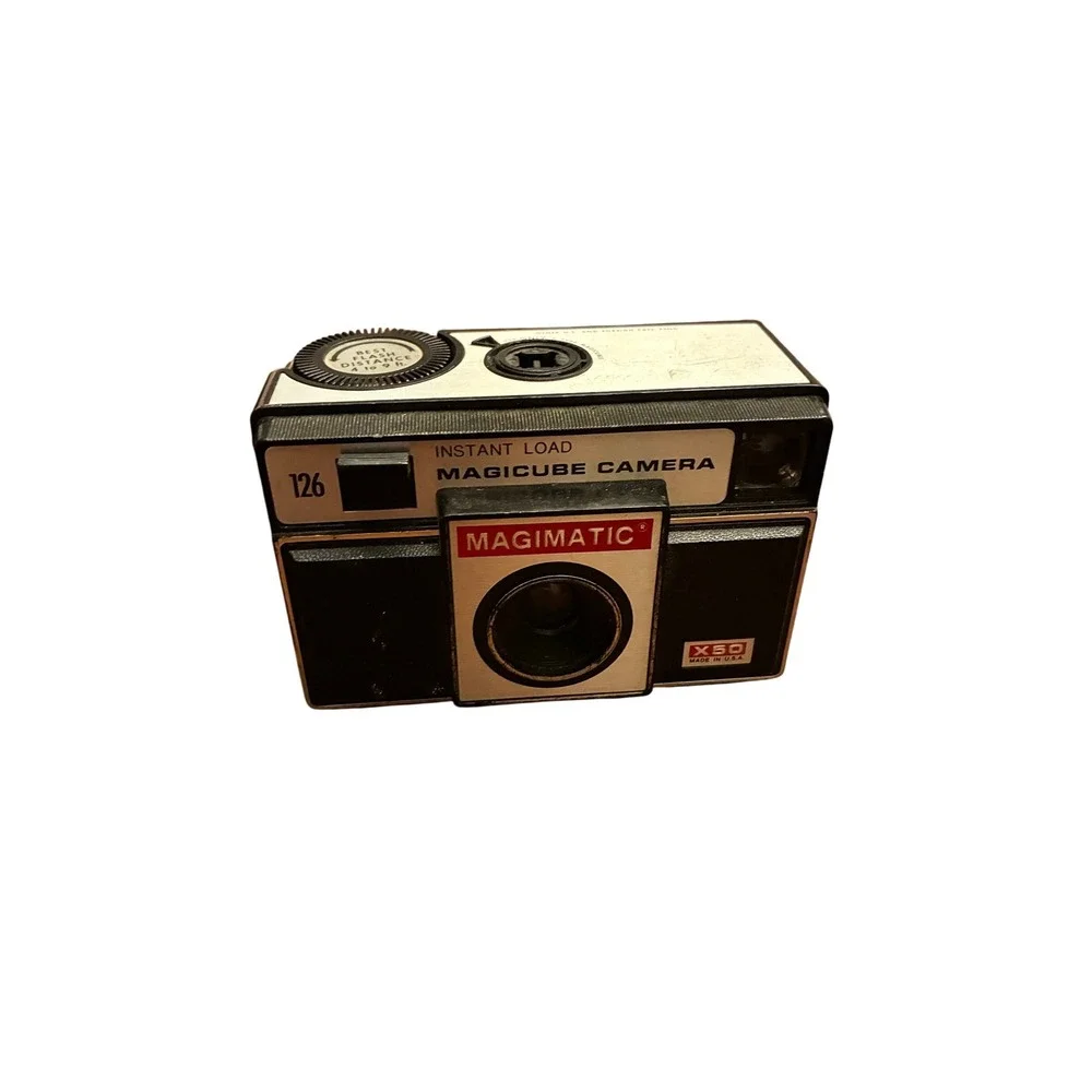 Magimatic X50 Instant Load Magicube Camera 126 Film Imperial Camera Corp Vintage